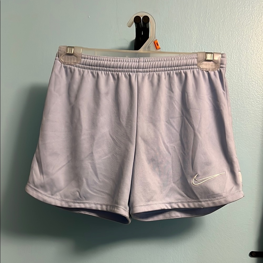 Nike Women's Light Blue Athletic Shorts